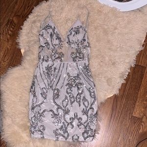 Mini sequin dress
